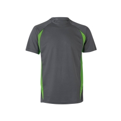 Tricou tehnic bicolor 105501 Velilla -Grey/Lime Green - 08/25-S
