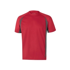 Tricou tehnic bicolor 105501 Velilla -Red/Grey - 12/08-S
