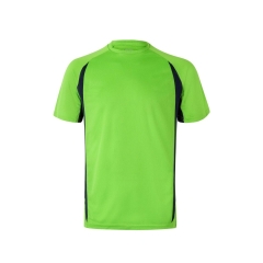 Tricou tehnic bicolor 105501 Velilla -Lime Green/Navy Blue - 25/61-S