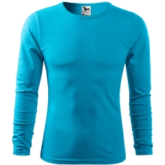 Tricou barbati Fit-T Long Sleeve 119 Malfini -Turcoaz-44-S