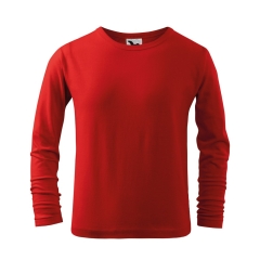 Tricou copii Fit- T LS 121 Malfini-Rosu-07-110 cm/4 ani