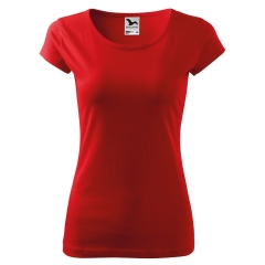 Tricou dama Pure 122 Malfini-Rosu-07-XS