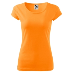 Tricou dama Pure 122 Malfini-Tangerine orange-A2-XS