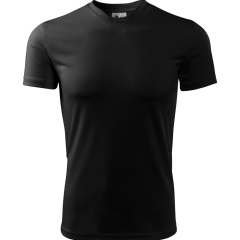 Tricou barbati Fantasy 124 Malfini-Negru-01-S