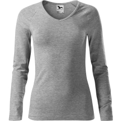 Tricou dama Elegance 127 Malfini-Gri Inchis-12-XS
