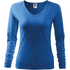 Tricou dama Elegance 127 Malfini-Albastru azuriu-14-XS