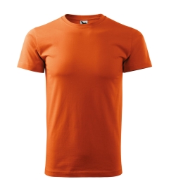 Tricou Basic 129-Portocaliu-11-XS