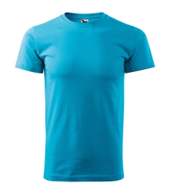 Tricou Basic 129-Turcoaz-44-XS