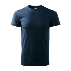 Tricou Heavy New 137 Malfini-Albastru marin-02 -XS