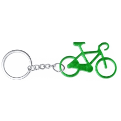 Breloc Giro din metal unisex pentru chei - VERDE TEI