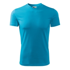 Tricou copii Fantasy 147 Malfini-Turcoaz-44-134 cm/8 ani