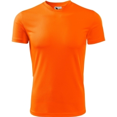 Tricou copii Fantasy 147 Malfini-Portocaliu neon-91-146 cm/10 ani