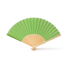 Evantai Lidia pentru femei - evantai manual - VERDE TEI