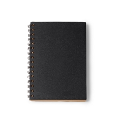 Blocnotes NUSAX format A5 cu linii - NEGRU