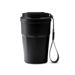 Vază Keury din sticlă - NEGRU