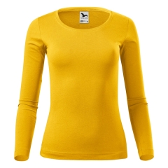 Tricou dama Fit-T LS 169 Malfini-Galben-04-S