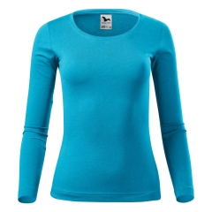 Tricou dama Fit-T LS 169 Malfini-Turcoaz-44-S