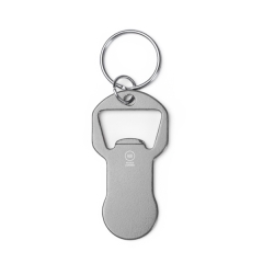 Breloc Tagan unisex din metal - ARGINTIU