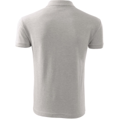 Tricou barbati Pique Polo 203 Malfini-Gri deschis-03-S