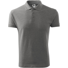 Tricou barbati Pique Polo 203 Malfini-Gri inchis-12-S