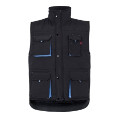 Vesta de protectie matlasata 205902 Velilla-BLACK/SKY BLUE - 00/05-S
