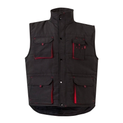 Vesta de protectie matlasata 205902 Velilla-BLACK/RED - 00/12-S