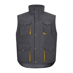 Vesta de protectie matlasata 205902 Velilla-GREY/YELLOW - 08/17-S