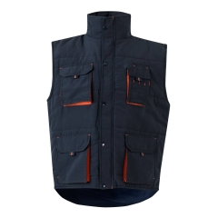 Vesta de protectie matlasata 205902 Velilla-NAVY BLUE/ORANGE - 61/16-S