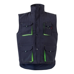 Vesta de protectie matlasata 205902 Velilla-NAVY BLUE/LIME GREEN - 61/25-S