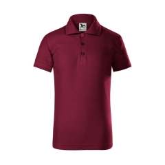 Tricou copii Pique Polo 222 Malfini-Garnet-86-122 cm/6 ani