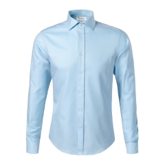 Camasa barbati Journey 264 Malfini Premium-Slant blue/white-C6-L