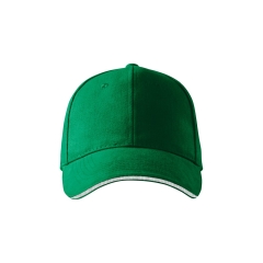 Sapca Sandwich  306 6P Malfini-Verde mediu-16