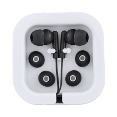 Căști buton Aoki wireless pentru muzică - NEGRU