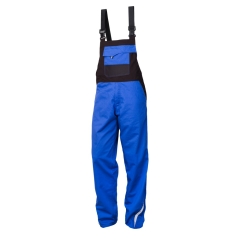 Pantaloni de lucru cu pieptar Colorado 35B7 Renania-Albastru-XS
