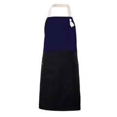 Sort cu pieptar din tercot in doua culori  404210B Velilla -Marine Blue-01