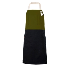 Sort cu pieptar din tercot in doua culori  404210B Velilla -Khaki Green-03