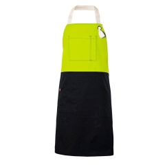 Sort cu pieptar din tercot in doua culori  404210B Velilla -Hi-Vis Yellow-20