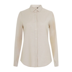 Camasa dama Stretch Oxford cu maneci lungi 405005S Velilla-Light Beige-47-XS