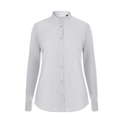 Camasa dama tip tunica cu maneci lungi, densitate 115gr/mp, Sleeve stretch 405015S Velilla-Ice Grey-58-XS