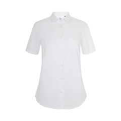 Camasa dama Stretch cu maneci scurte, densitate 115gr/mp, 405016S Velilla-White-07-XS
