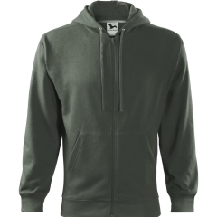 Hanorac barbati Trendy Zipper 410 Malfini-Gri ardezie-67-S