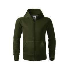 Hanorac copii Trendy Zipper 412 Malfini-Military-69-122 cm/6 ani