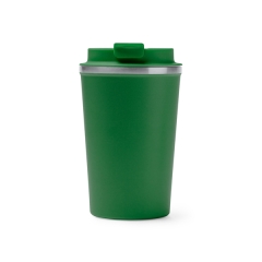 Vază OKELE pentru aranjamente florale - VERDE STICLĂ