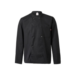 Tunică de bucătar cu mânecă lungă 434 Velilla -Black-00-44