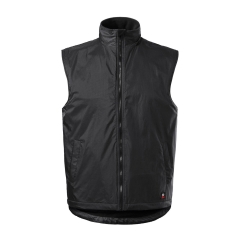 Vesta unisex Body Warmer 509 Rimeck Malfini-Ebony gray-94-S