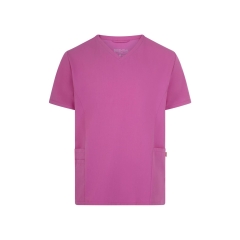 Bluza medicala unisex Cyrus PureStretch, protectie antibacteriana si material hidrofug 535220S Velilla-Orquid-38-XS