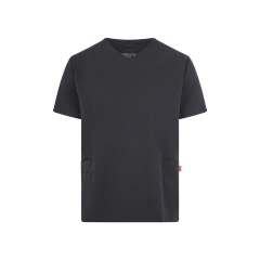 Bluza medicala unisex Cyrus PureStretch, protectie antibacteriana si material hidrofug 535220S Velilla-Dark Grey-42-XS