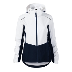 Jacheta dama softshell Rainbow 539 Malfini -Alb-00-S