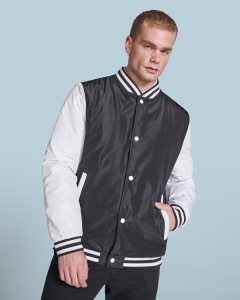 Geacă California unisex cu fermoar și căptușeală