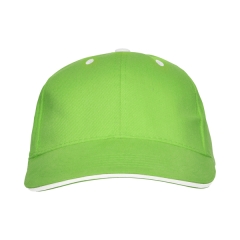 Șapcă Panel unisex cu design modern - VERDE OASIS